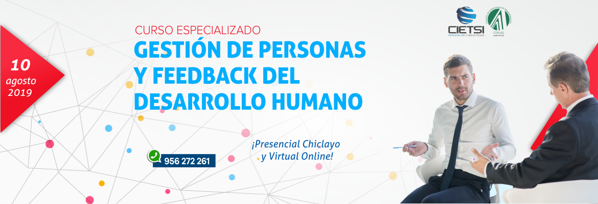 curso especializado gestiOn de personas y feedback del desarrollo humano 2019 nuevo