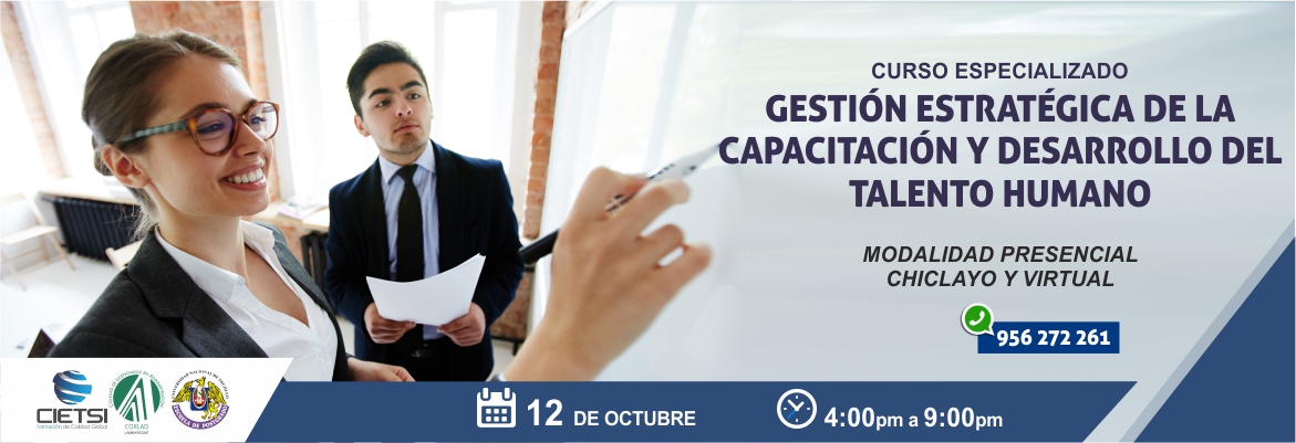 curso especializado gestiOn estratEgica de la capacitaciOn y desarrollo del talento humano 2019 nuevo