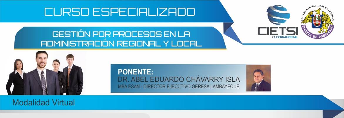 curso especializado gestiOn por procesos en la administraciOn regional y local