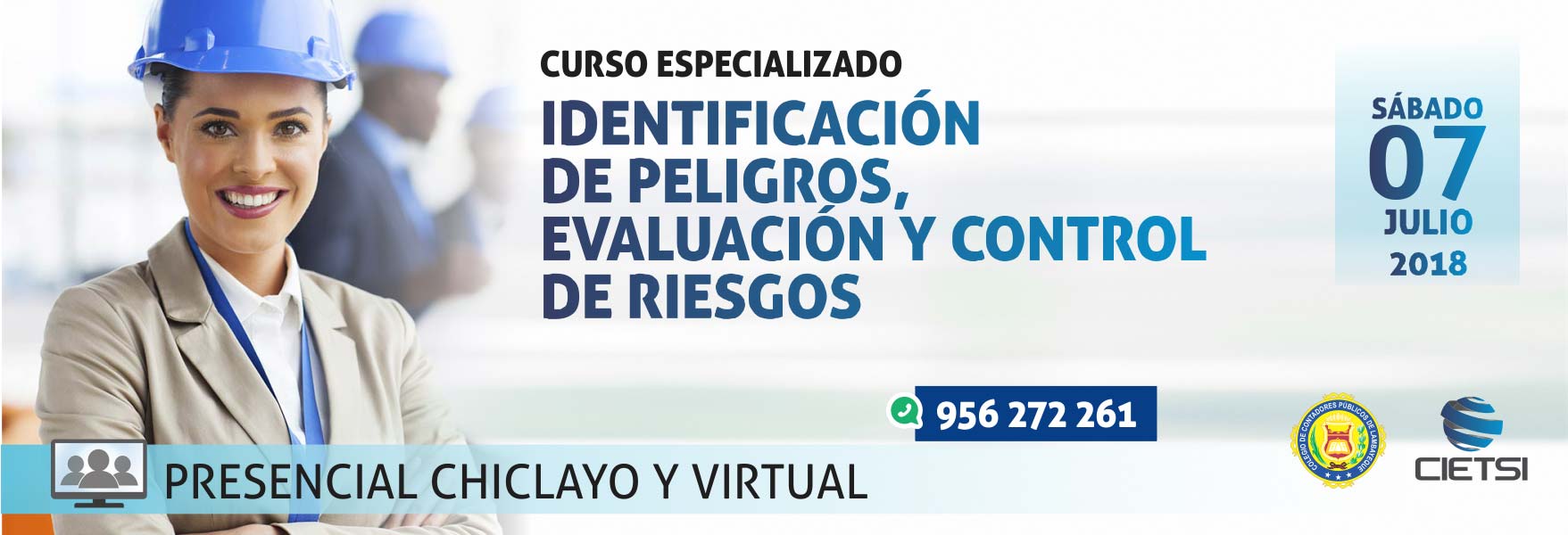 curso especializado identificaciOn de peligros  evaluaciOn y control de riesgos 2018