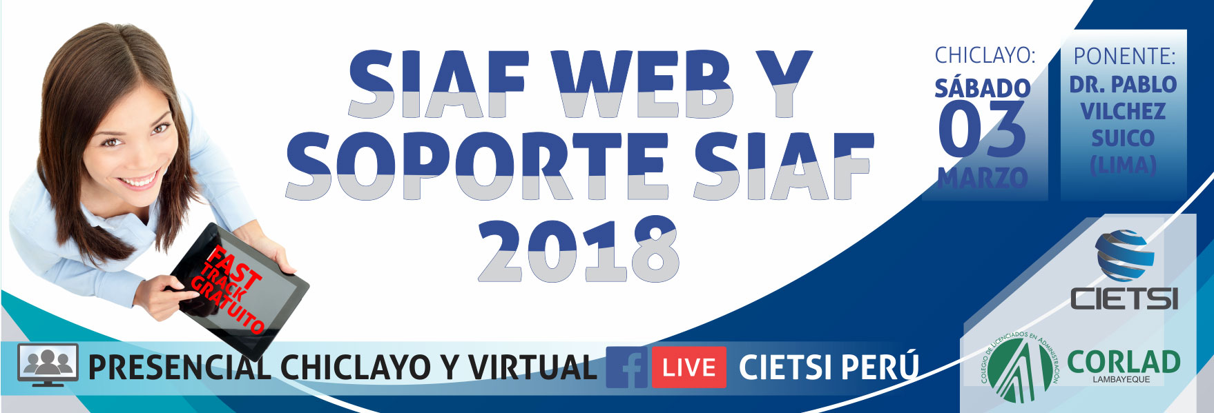 FAST TRACK GRATUITO SIAF WEB Y SOPORTE SIAF 2018 