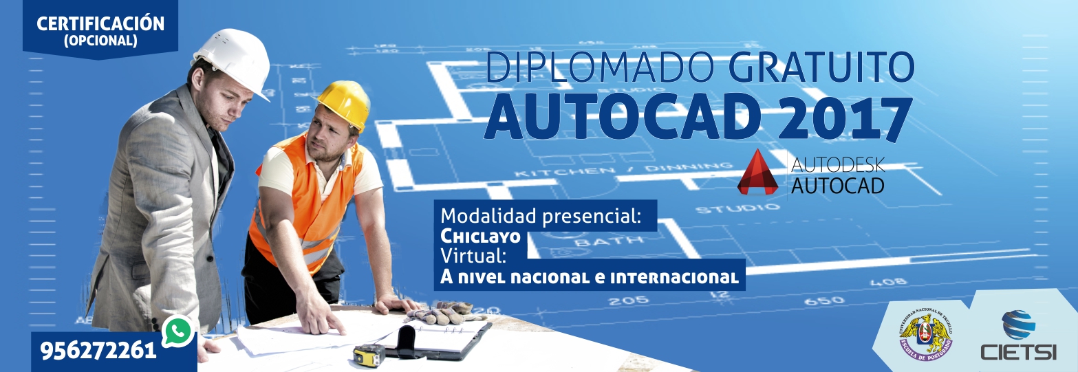 DIPLOMADO DE ALTA ESPECIALIZACIÓN EN AUTOCAD 2017 G2